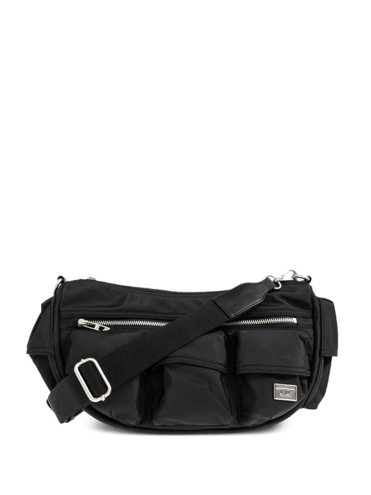 Diesel Multi Pkts Shoulder Bag — Same as shown — Size One Size — Front View