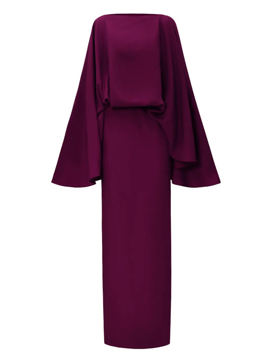 Taller Marmo Eolia Maxi Dress — Red — Size S — Front View