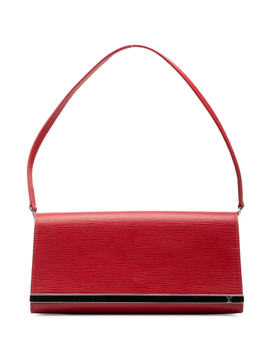 Louis Vuitton Pre Owned 2012 Epi Sevigne Clutch Shoulder Bag — Same as shown — Size One Size — Front View