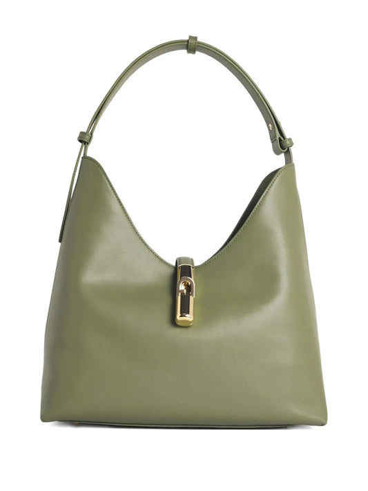 Furla Goccia Leather Shoulder Bag — Same as shown — Size One Size — Front View