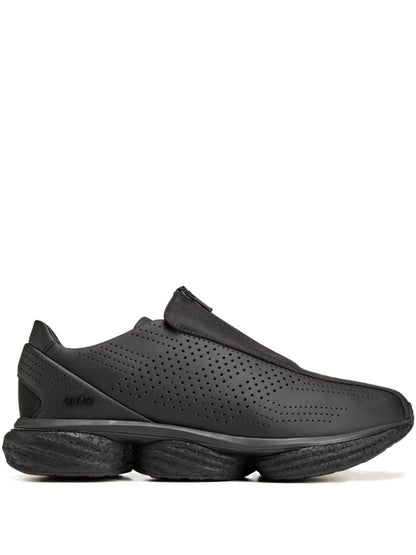 adidas X Arte Antwerp Lightblaze Pod Perforated-Design Sneakers — Black — Size US M 7 - US W 8.5 — Front View