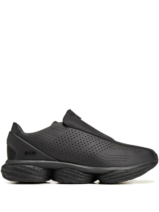 adidas X Arte Antwerp Lightblaze Pod Perforated-Design Sneakers — Black — Size US M 7 - US W 8.5 — Front View