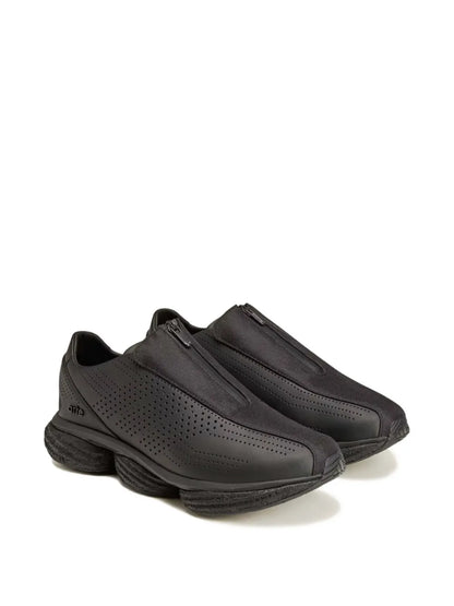 adidas X Arte Antwerp Lightblaze Pod Perforated-Design Sneakers — Black — Size US M 7 - US W 8.5 — Side View