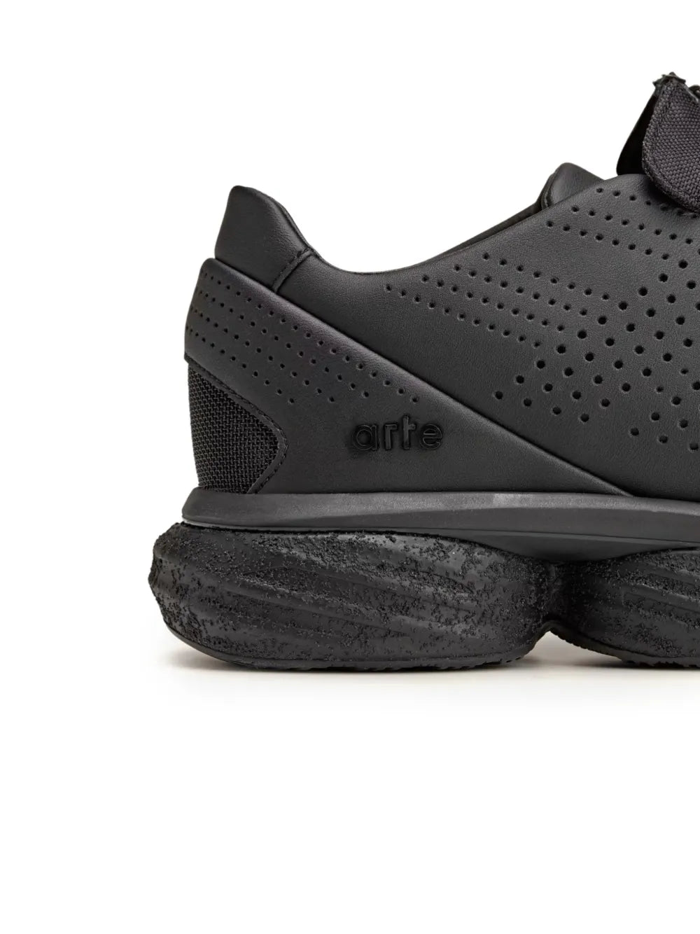 adidas X Arte Antwerp Lightblaze Pod Perforated-Design Sneakers — Black — Size US M 7 - US W 8.5 — Lifestyle View