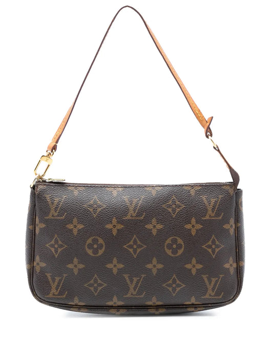Louis Vuitton Pre Owned 2001 Monogram Pochette Accessoires Shoulder Bag — Same as shown — Size One Size — Front View