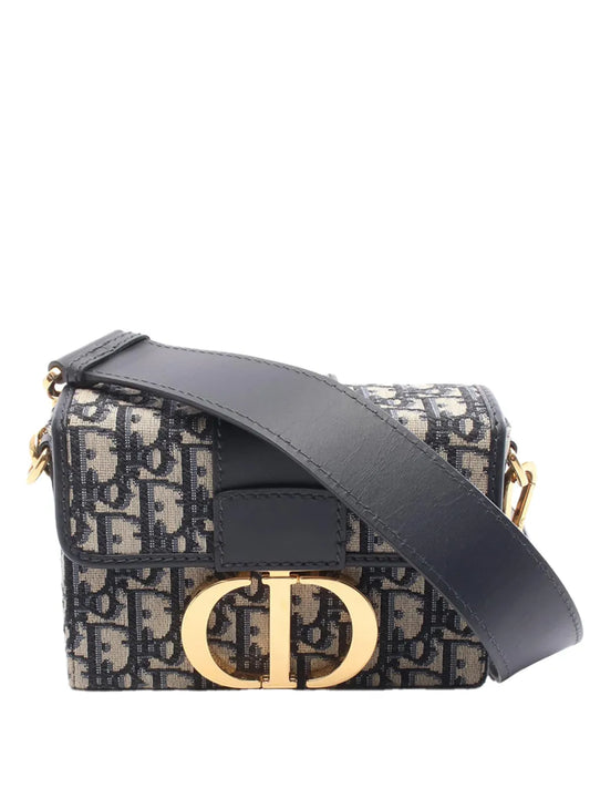Christian Dior Pre Owned 2021 2025 Oblique Canvas 30 Montaigne Box Bag Shoulder Bag — Same as shown — Size One Size — Front View