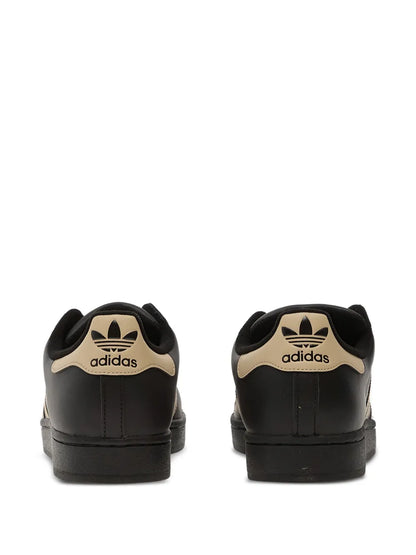adidas Superstar Ii Stripe Sneakers — Black — Size US M 9.5 - US W 11 — Back View