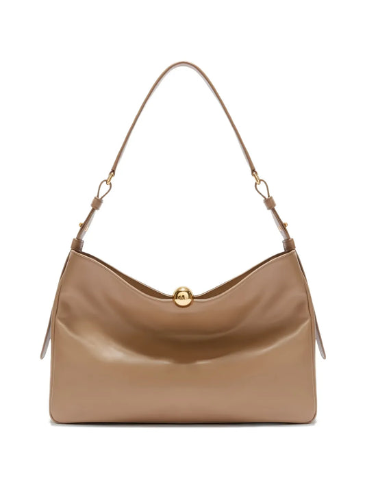 Furla Large Sfera Soft Leather Shoulder Bag — Same as shown — Size One Size — Front View