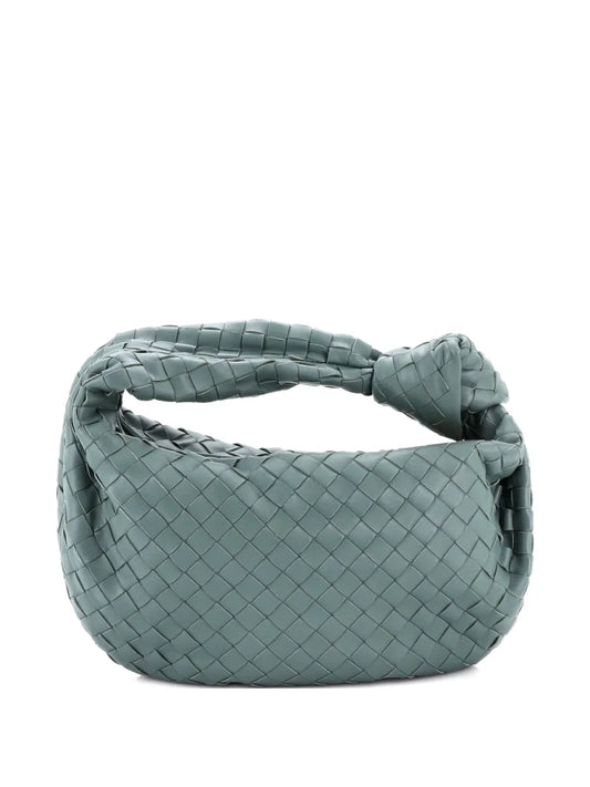 Bottega Veneta Pre Owned Bv Jodie Intrecciato Nappa Teen Hobo Bag — Same as shown — Size One Size — Front View