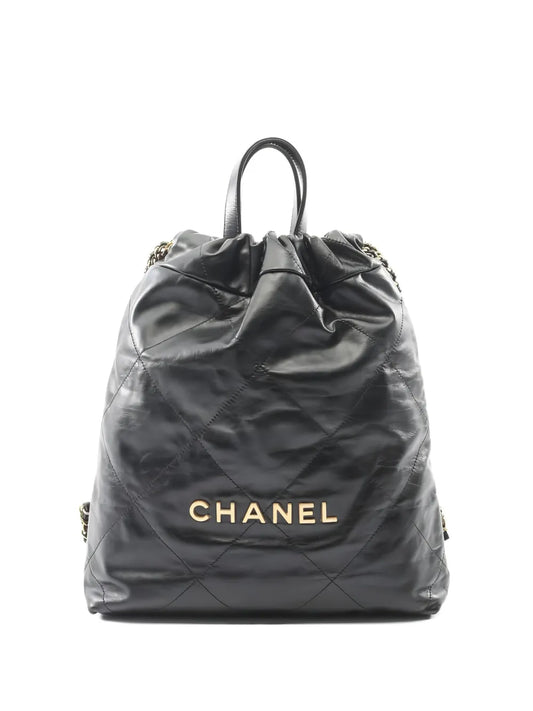 Chanel Pre Owned 2021 Small Chanel 22 Backpack — Same as shown — Size One Size — Front View
