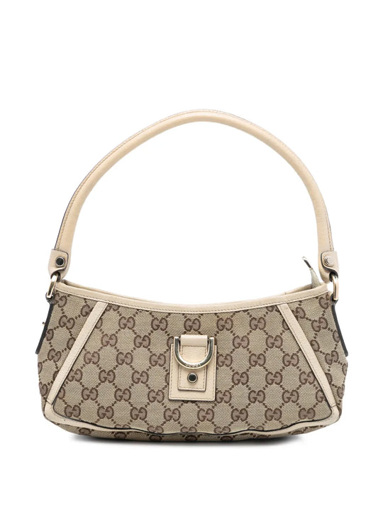 Gucci Pre Owned 2000 2015 Gg Canvas Abbey D Ring Pochette Shoulder Bag — Same as shown — Size One Size — Front View