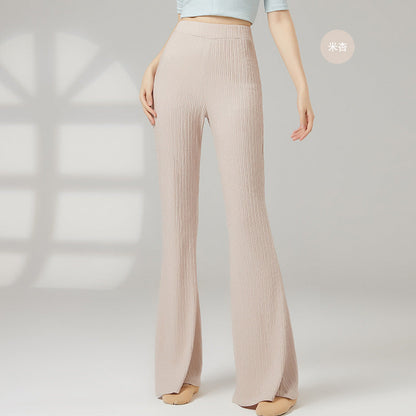 Body Training Pant — Beige Apricot — Size L — Top View