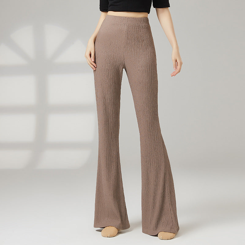 Body Training Pant — Beige Apricot — Size L — Side View