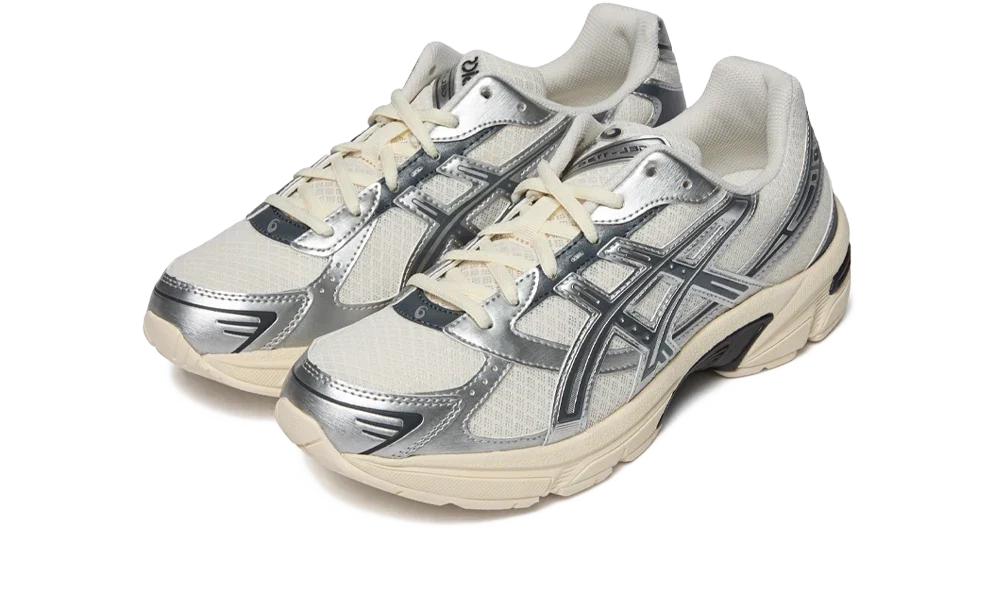 ASICS Gel-1130 Cream Carrier Grey — vue de face