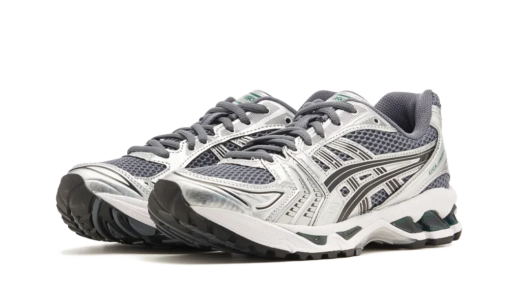 ASICS Gel-Kayano 14 Metropolis Jasper Green — vue de face