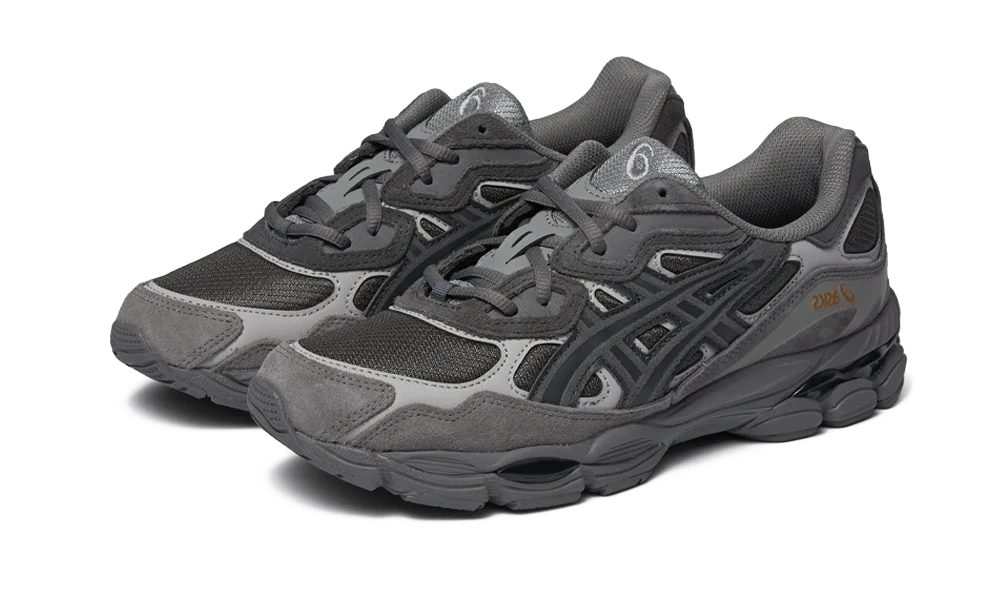 ASICS Gel-NYC Obsidian Grey Obsidian Grey — vue de face