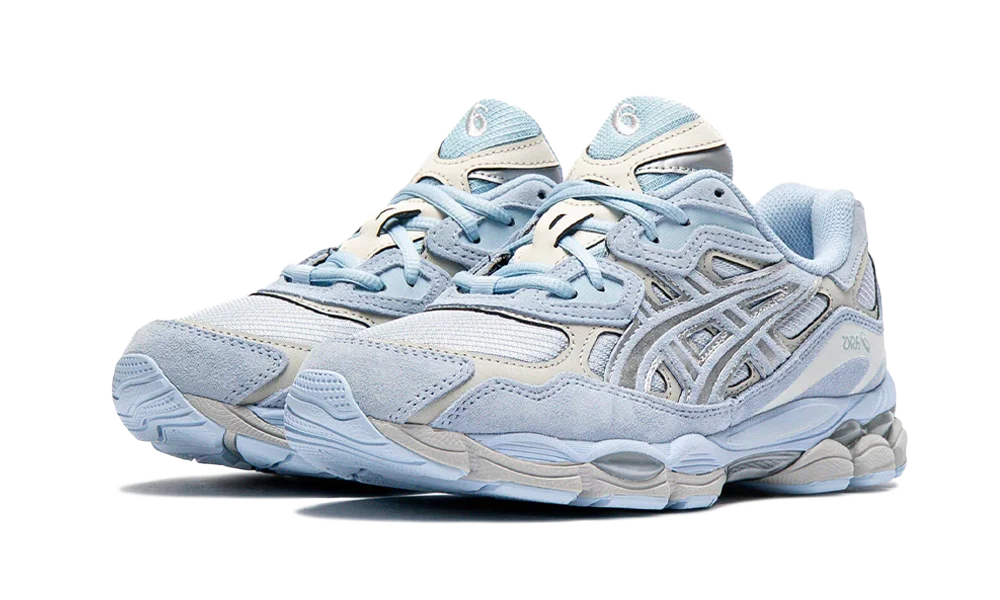 ASICS Gel-NYC Storm Cloud Pure Silver — vue de profil