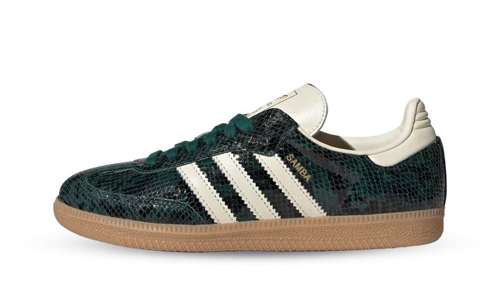 Samba Green Snakeskin