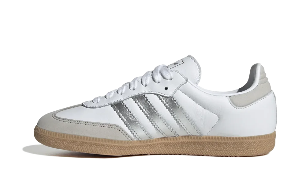 Adidas Samba OG Cloud White Silver Metallic Grey One — vue principale