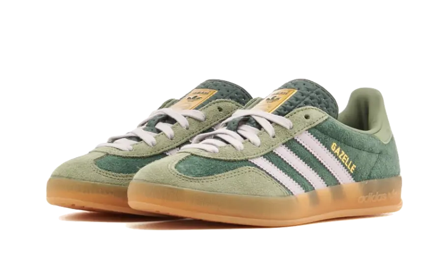 Adidas Gazelle Indoor Mineral Green Silver
