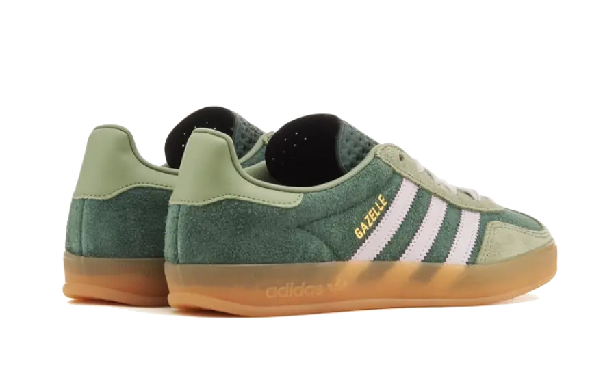 Adidas Gazelle Indoor Mineral Green Silver