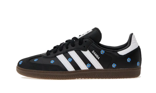 Adidas Samba Light Blue Floral Black