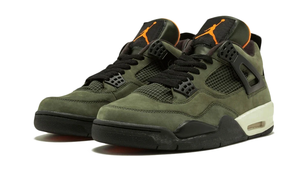 4 Retro Undefeated Deep Green