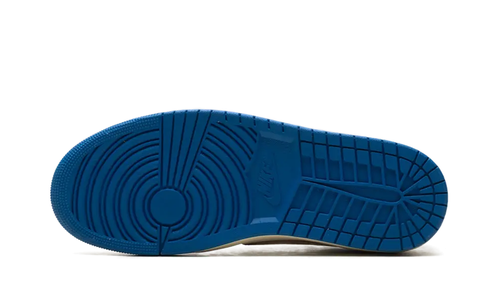 Air Jordan 1 Low OG  Fragment Travis Scott White Blue