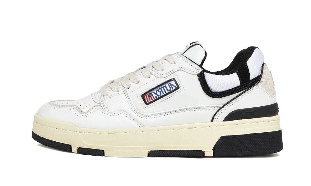  Autry CLC Low Multi Material White Black