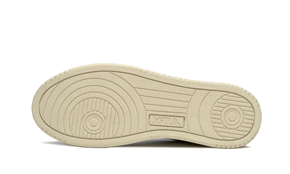 Autry Medalist Low Leather Leather White Black