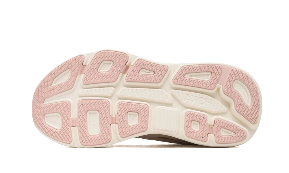 Hoka One Bondi 9 Oat Milk Rose Gold