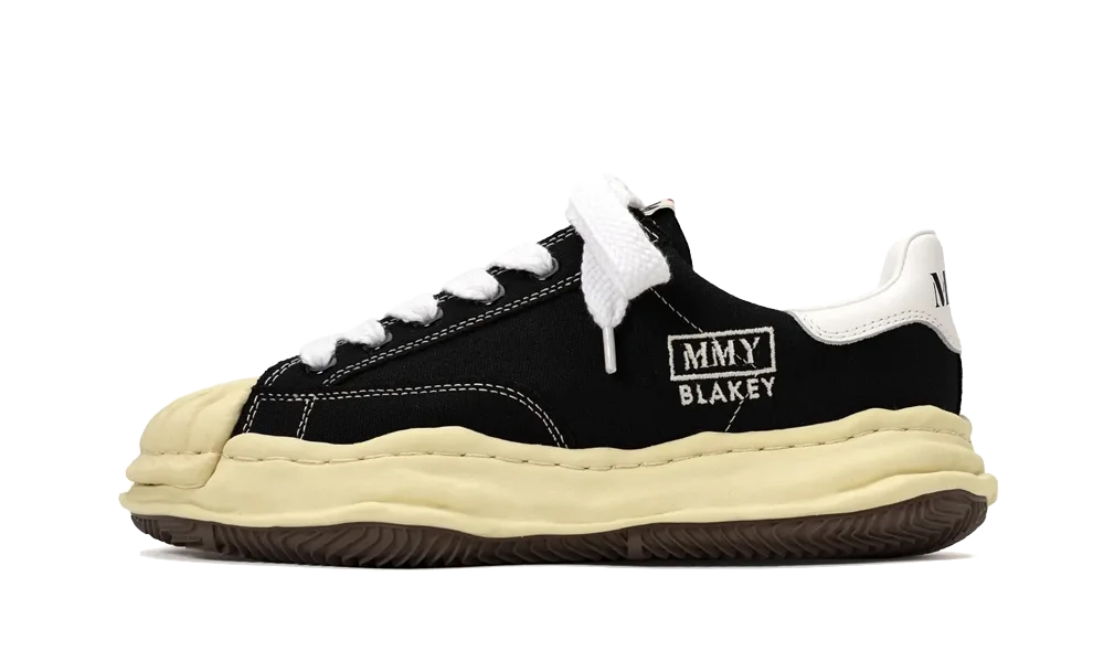Maison Mihara Yasuhiro Blakey OG Sole Vintage Canvas Low Black