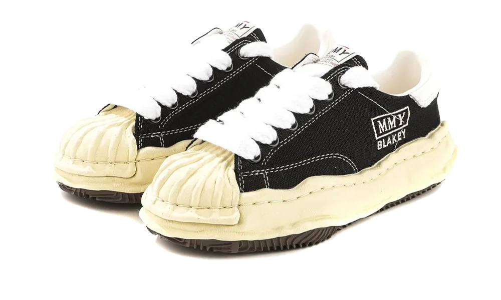 Maison Mihara Yasuhiro Blakey OG Sole Vintage Canvas Low Black