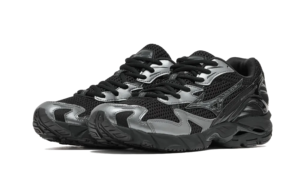 Mizuno Wave Rider 10 Sport Black Sand Metallic Gray