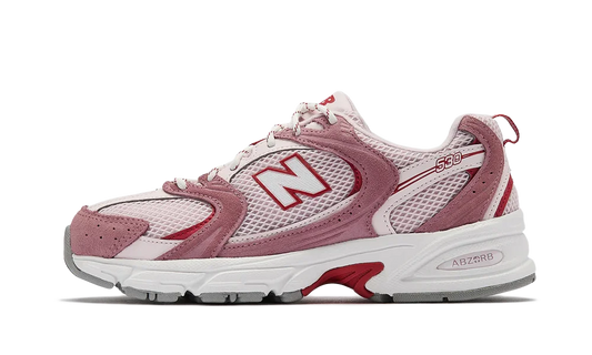 New Balance 530 Rosewood Pink Salt Shadow Red — vue principale