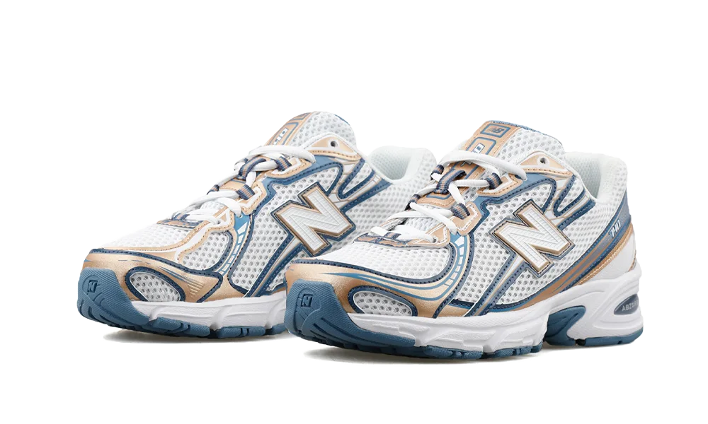 740 Blue Gold Metallic