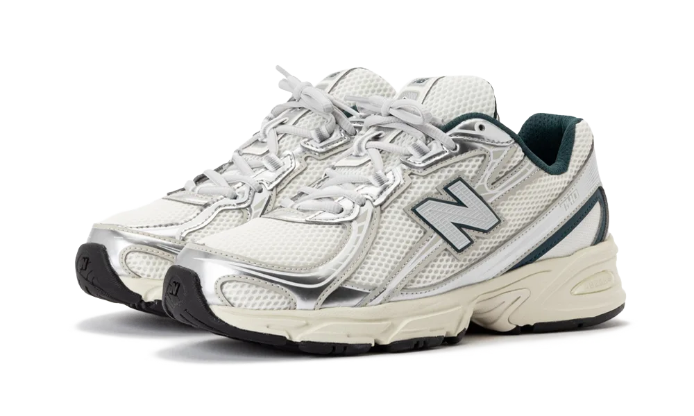 New Balance 740 Medusa Green Anora — vue de face