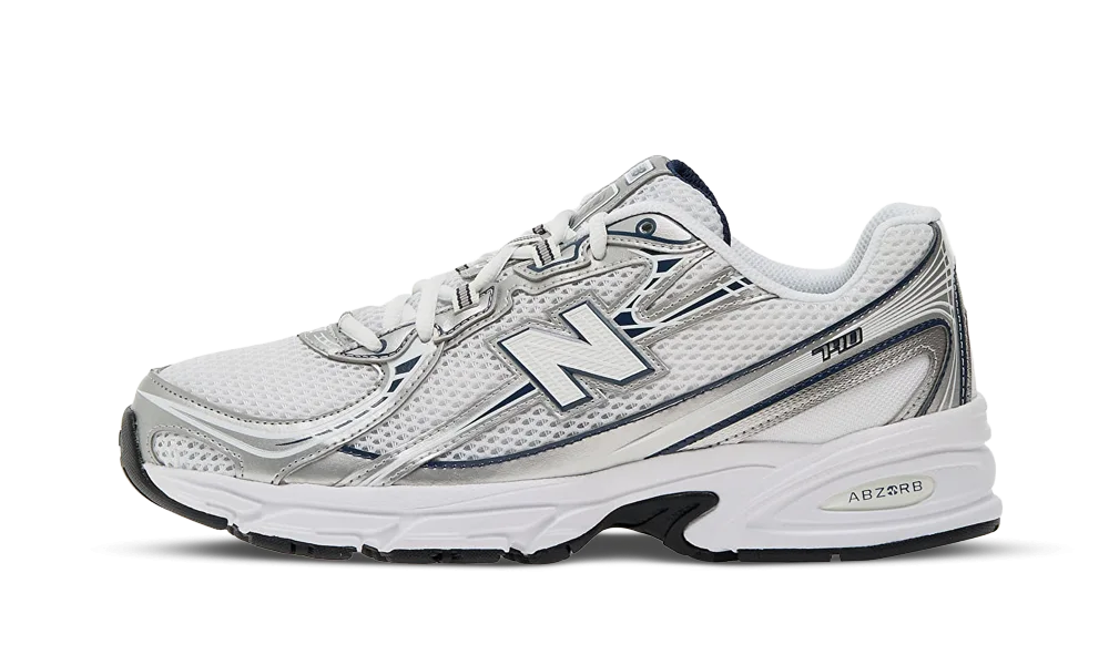 740 Navy White Grey