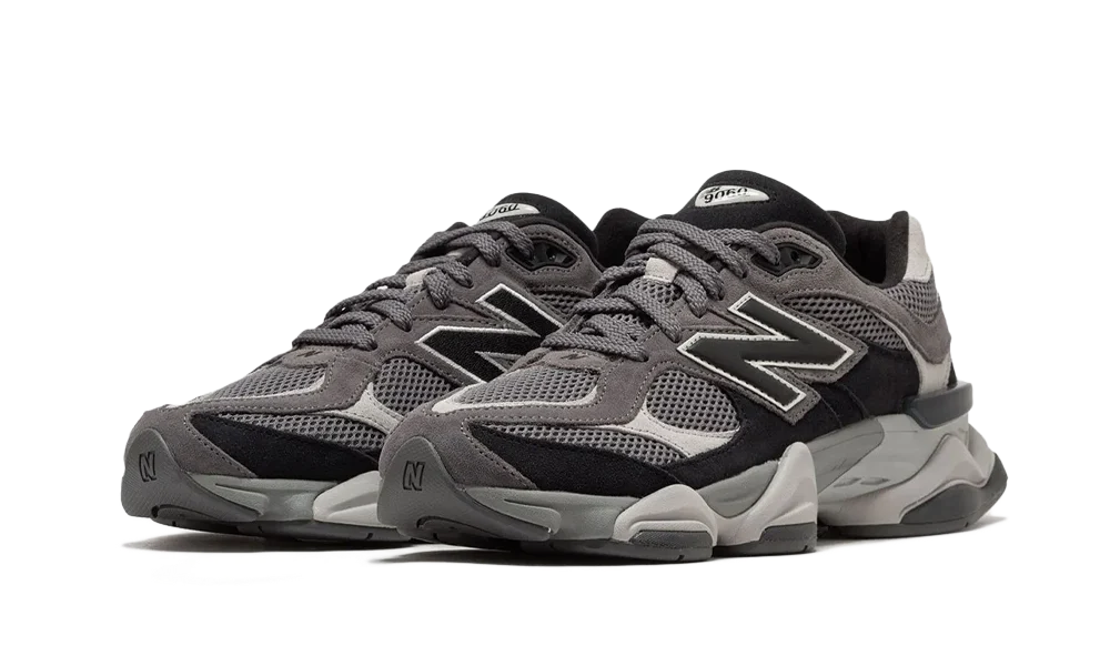 New Balance 9060 Black Castlerock — vue de face