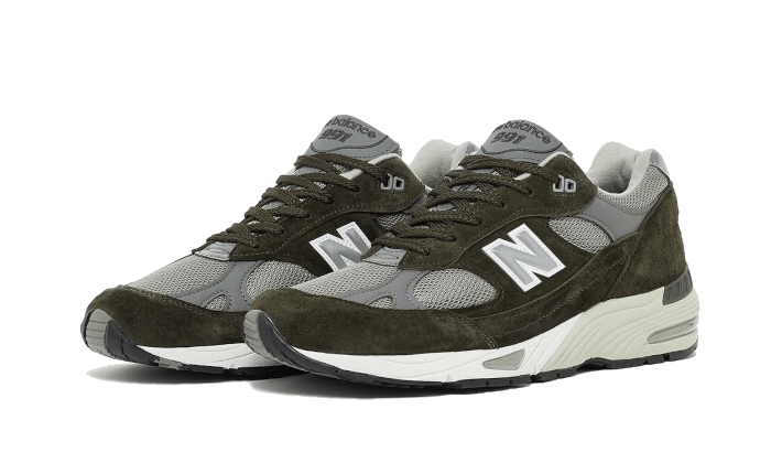 New Balance 991 Made In U.K Olive  - M991OLG