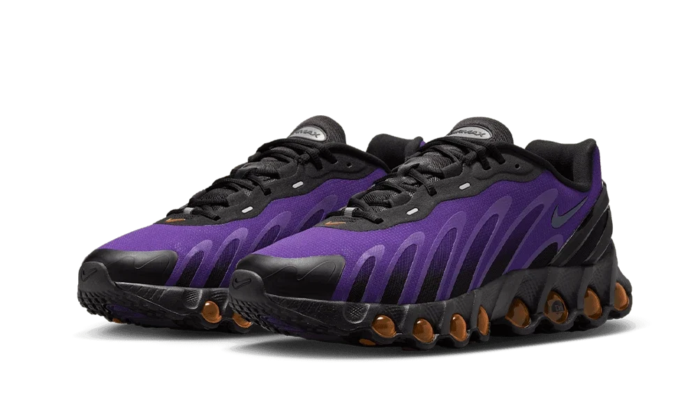 Air Max DN8 Black Total Orange Fierce Purple
