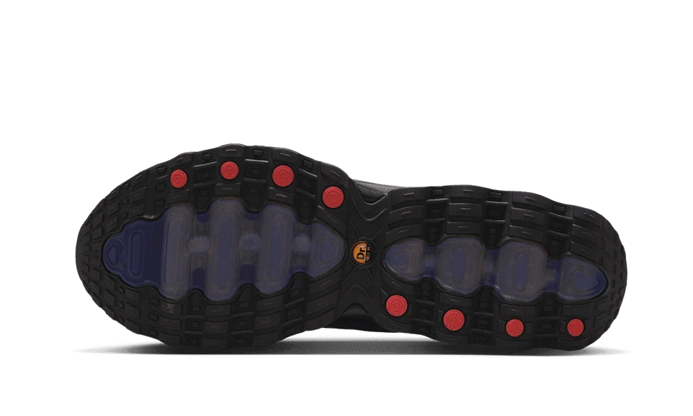 Air Max DN8 Black Total Orange Fierce Purple