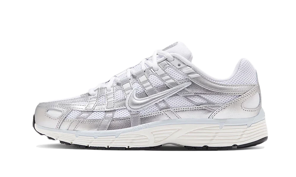 P-6000 White Metallic Silver