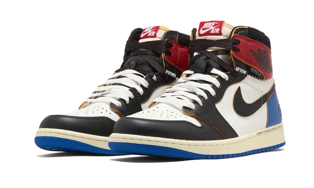 Air Jordan 1 High Fragment x Union Varsity Red Sport Royal
