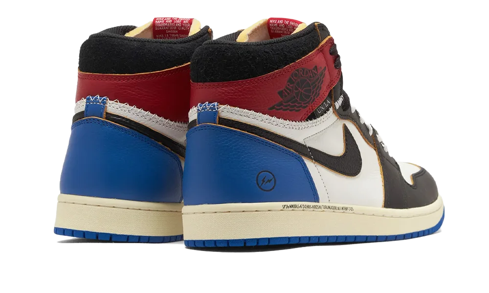 Air Jordan 1 High Fragment x Union Varsity Red Sport Royal