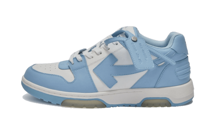 Off-White Out Of Office “OOO” Calf Leather White Light Blue
