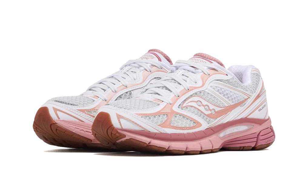 Saucony ProGrid Guide 7 White Peach