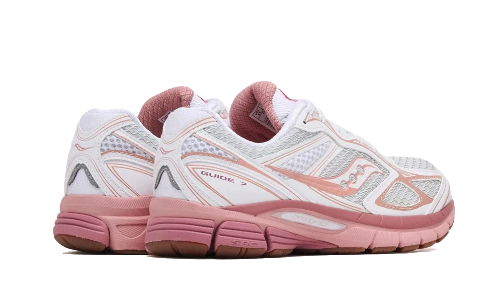 Saucony ProGrid Guide 7 White Peach