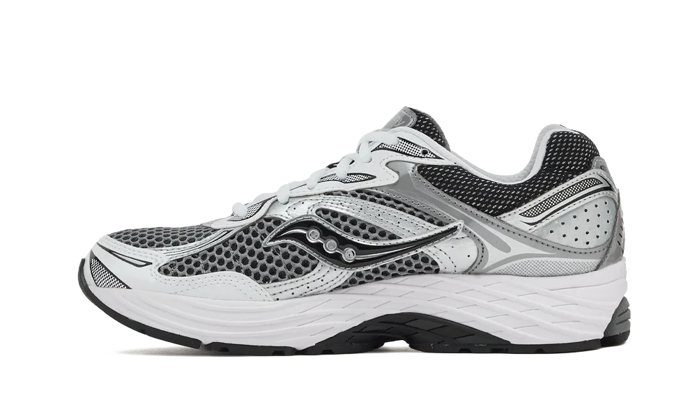 Saucony ProGrid Omni 9 Grey Silver Black — vue principale