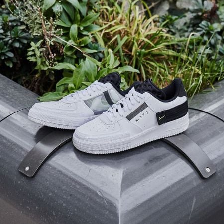 Nike Air Force 1 Low Drop Type White Black Volt